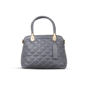 Gooseberry Quilted Leather Handbag