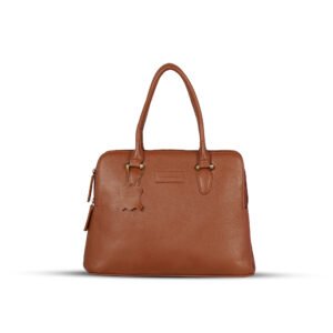 Gooseberry Structured Leather Tote